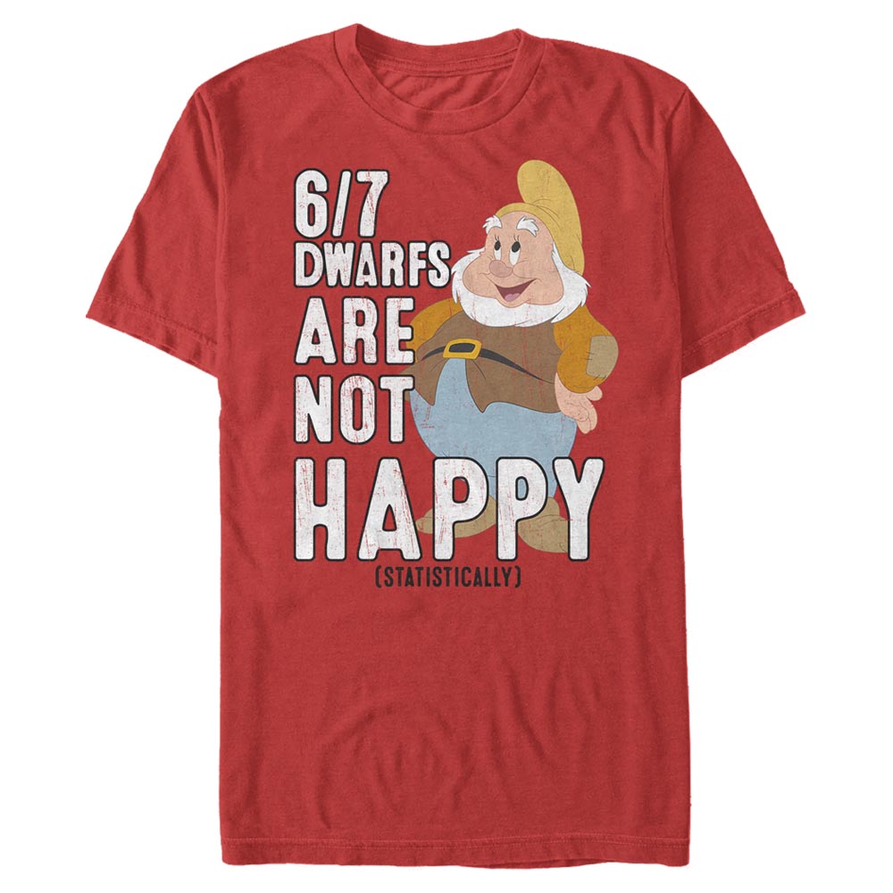 Disney - Blanche-Neige et les Sept Nains - Happy Not - Homme T-shirt
