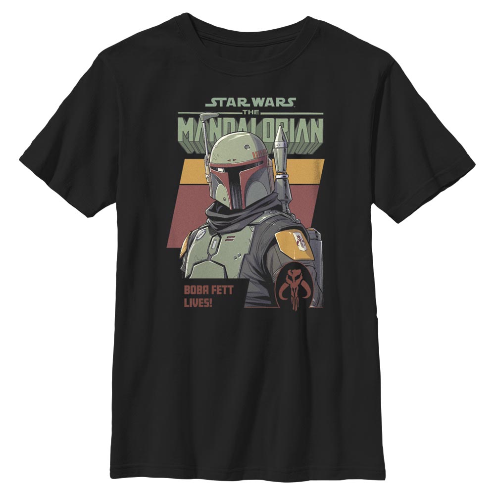 Star Wars - The Mandalorian - Boba Fett Fett Lives - Enfant T-shirt