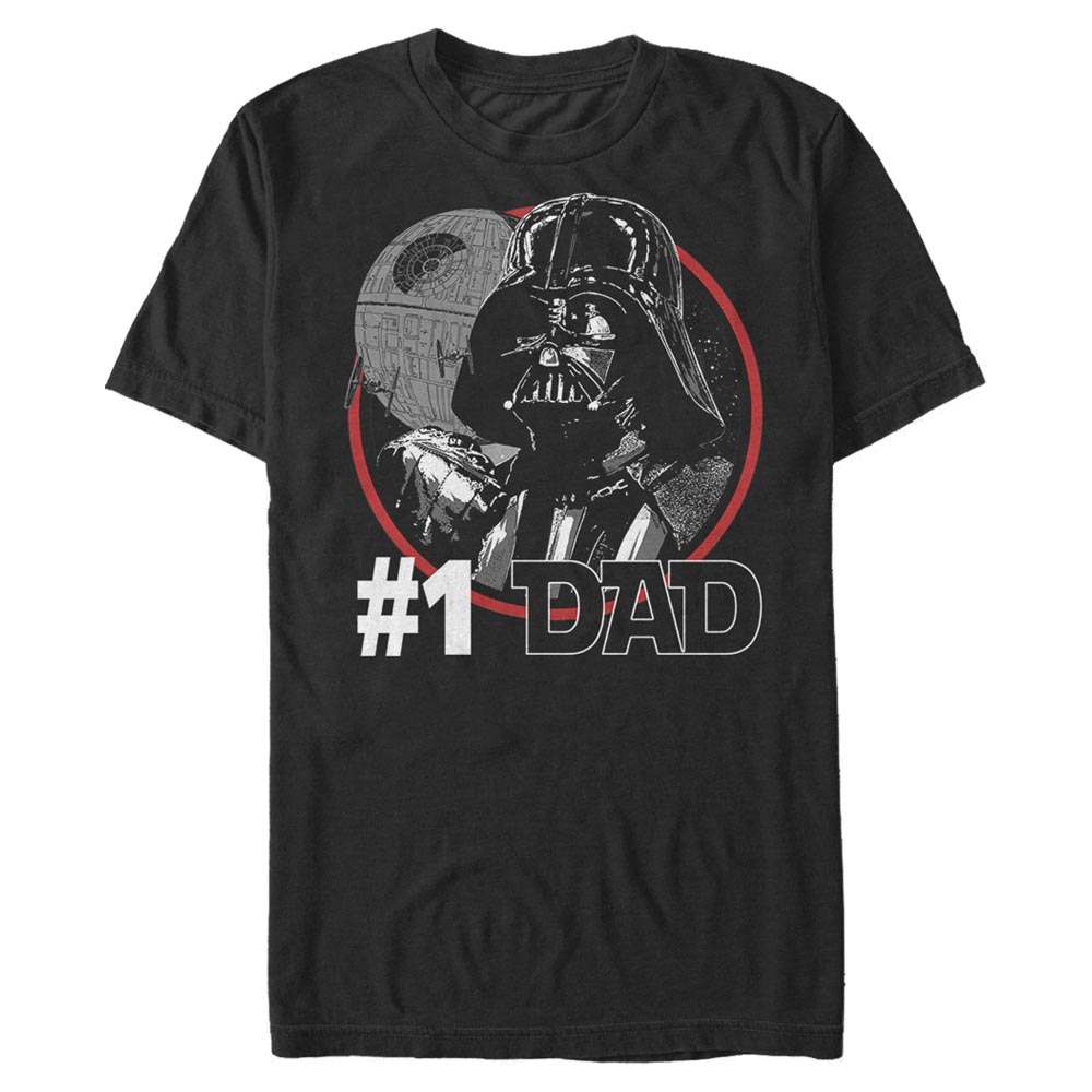 Aperçu: Star Wars - Darth Vader Best Dad - Father's Day - Homme T-shirt - Noir - Devant