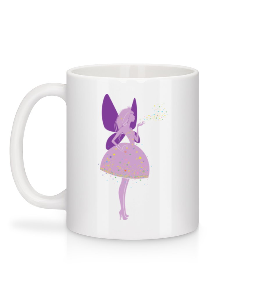 Prinzessinnen Fee - Tasse - Weiß - Hinten