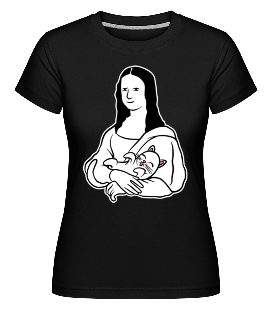 Mona Lisa Cat ·  T-shirt Shirtinator femme