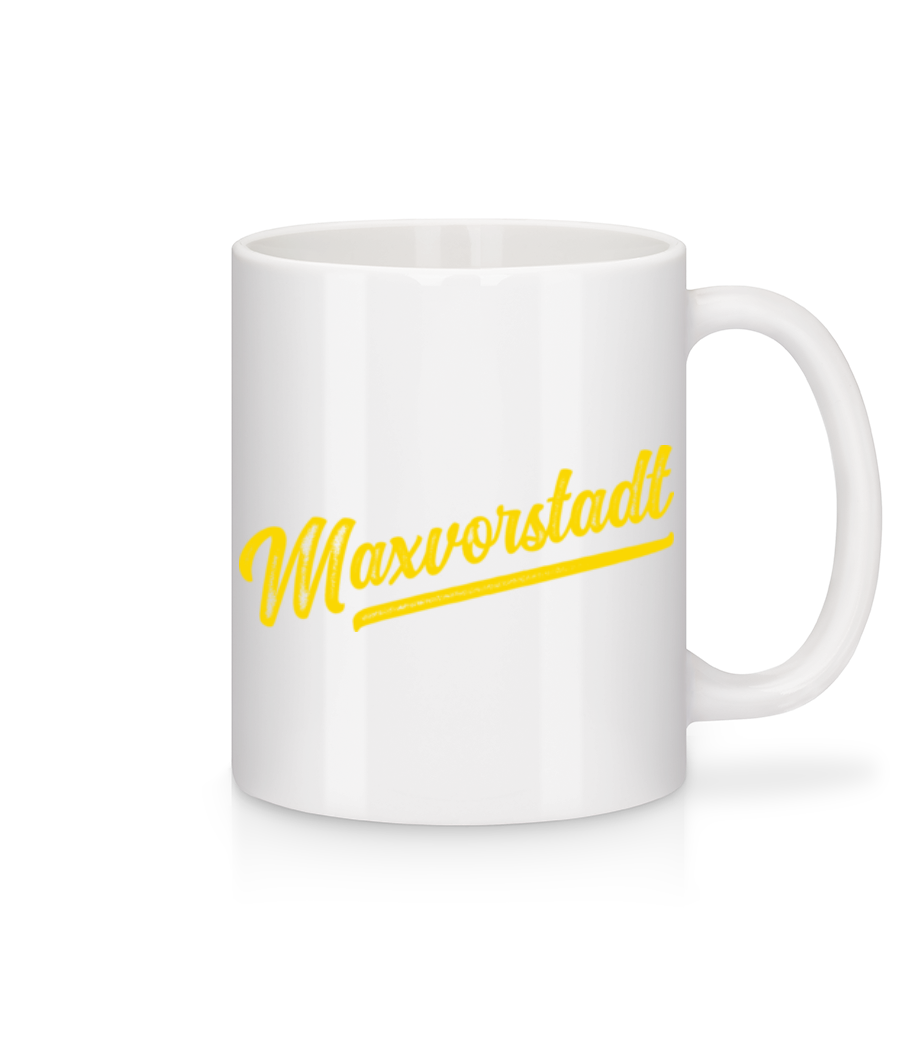Maxvorstadt Swoosh - Tasse - Weiß - Vorne