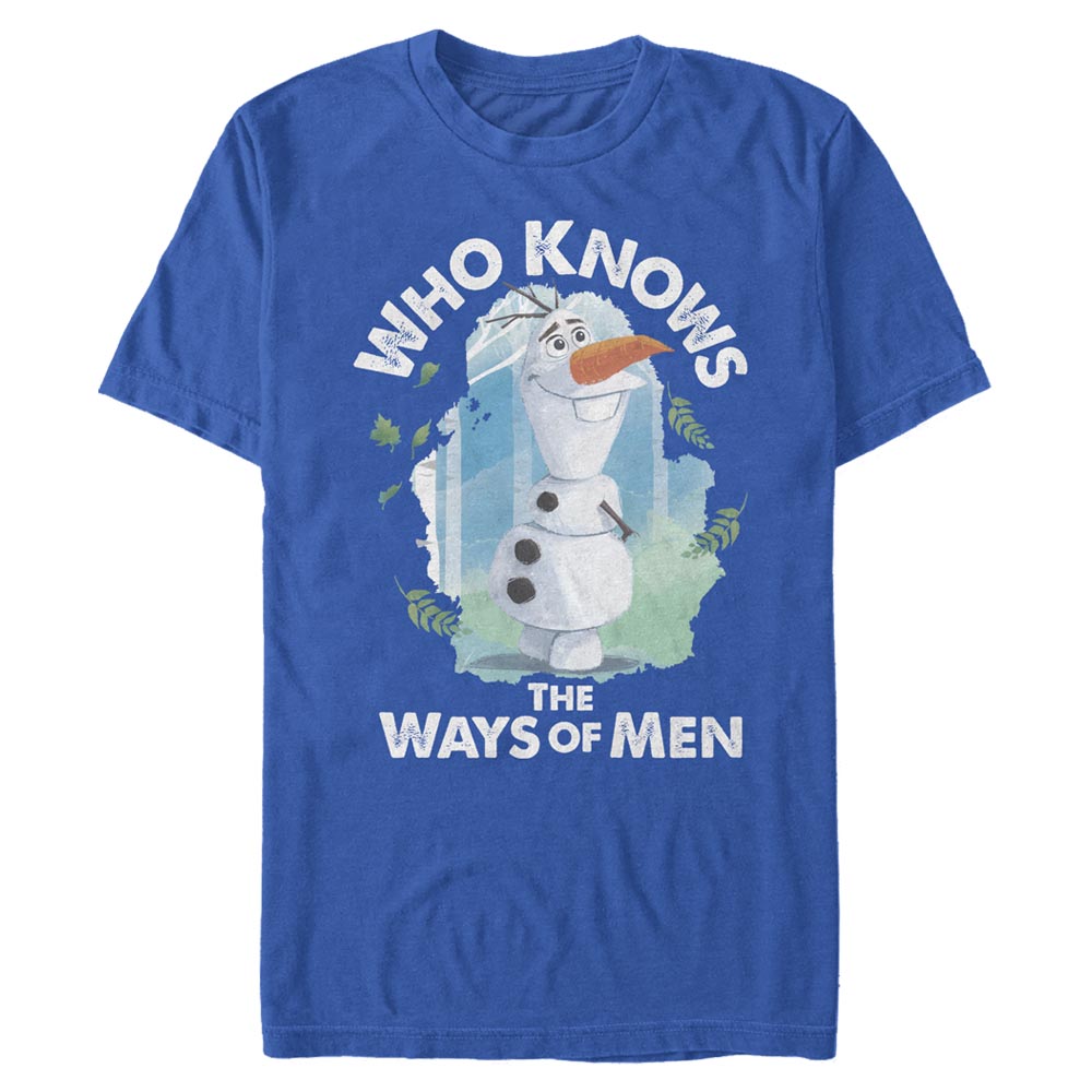 Disney - La Reine des neiges - Olaf Ways of Men - Homme T-shirt