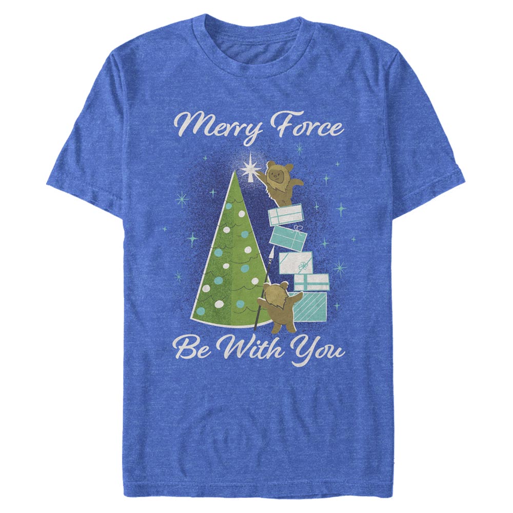 Star Wars - Ewoks Merry - Christmas - Homme T-shirt