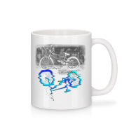 Bicycle Puddle - Mug - White - Front Bicycle Puddle - Mug - White - Front