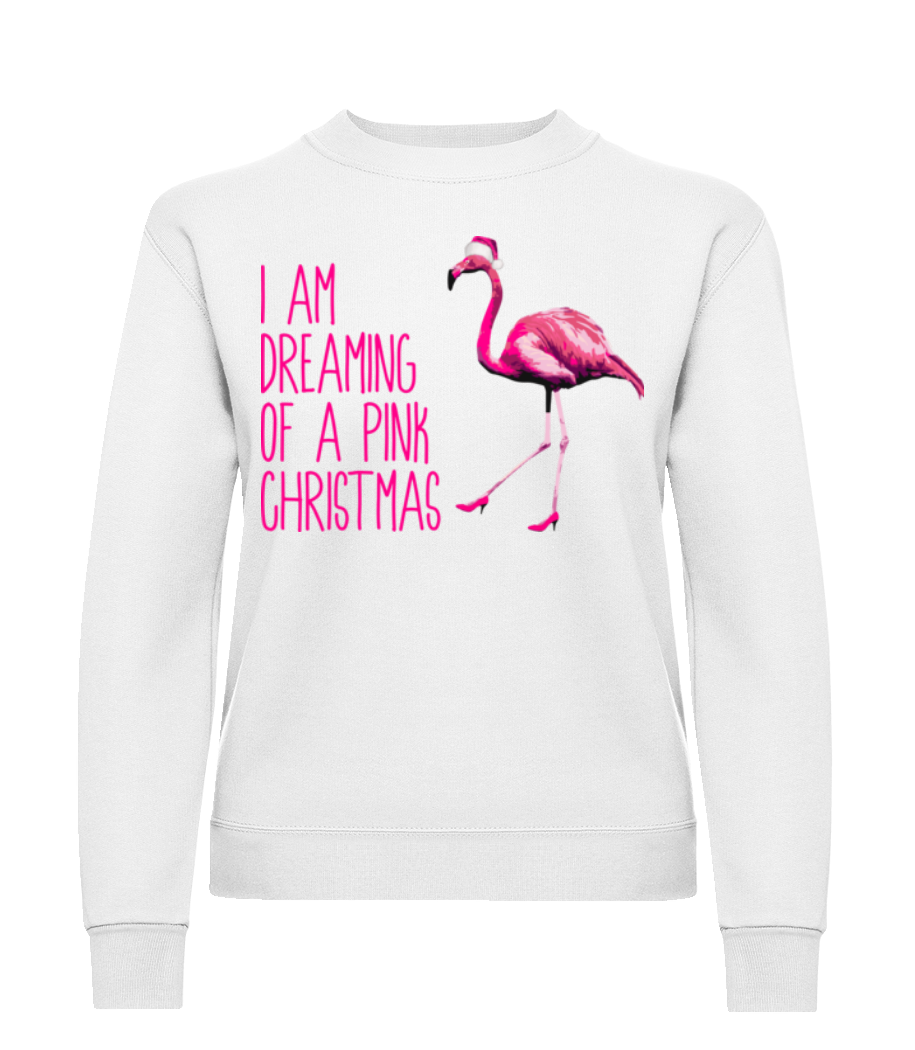 Pink Christmas · Sweatshirt Femme