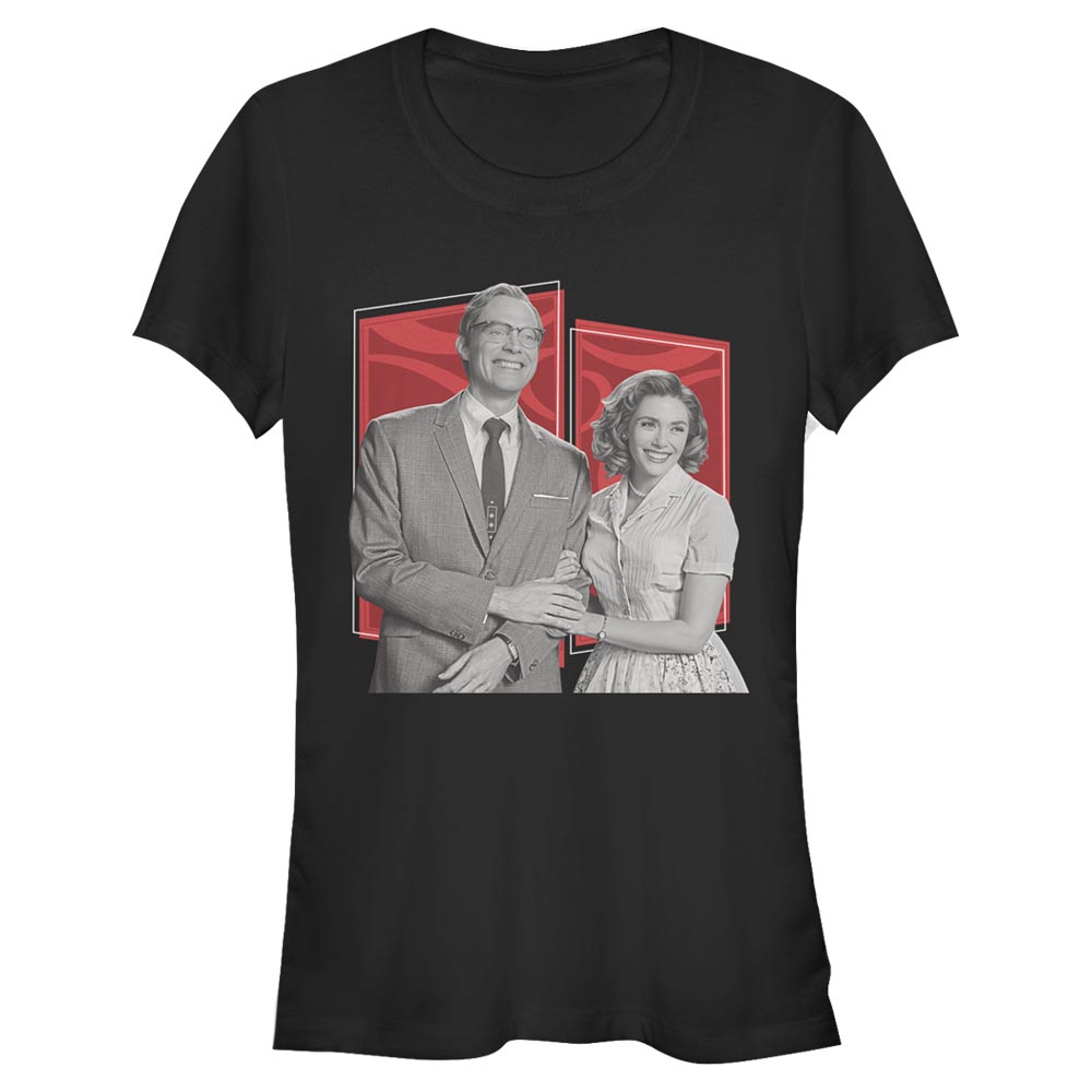 Marvel - WandaVision - La Sorcière rouge & Vision Retro Poses - Femme T-shirt