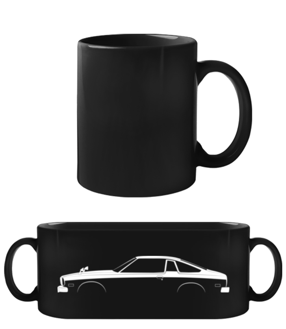 'Mazda RX-5' Silhouette · Tasse Noire