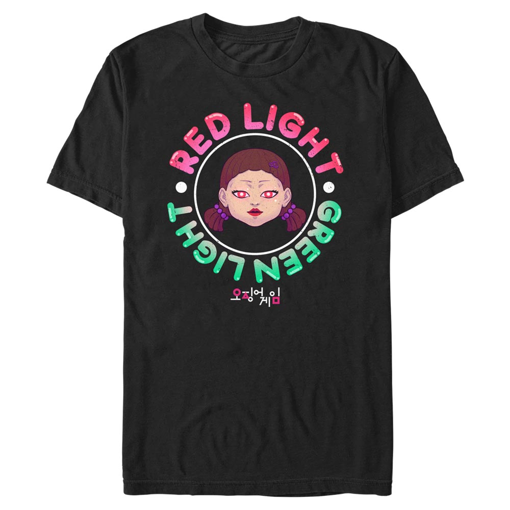 Netflix - Squid Game - Logo RedGreen Stamp - Homme T-shirt
