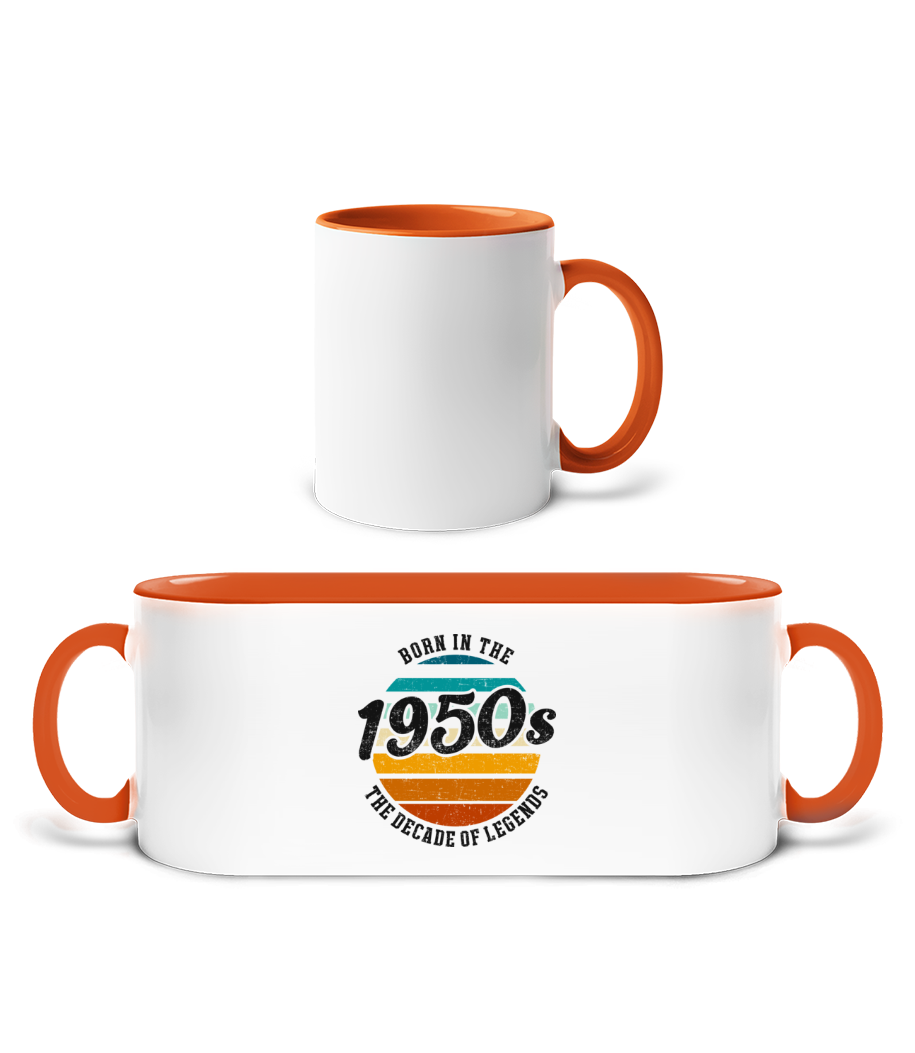 Blanc / Orange
