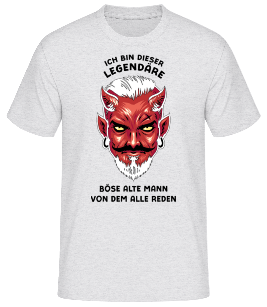 Legendäre Alte Mann Von Dem Alle Reden · Männer Basic T-Shirt
