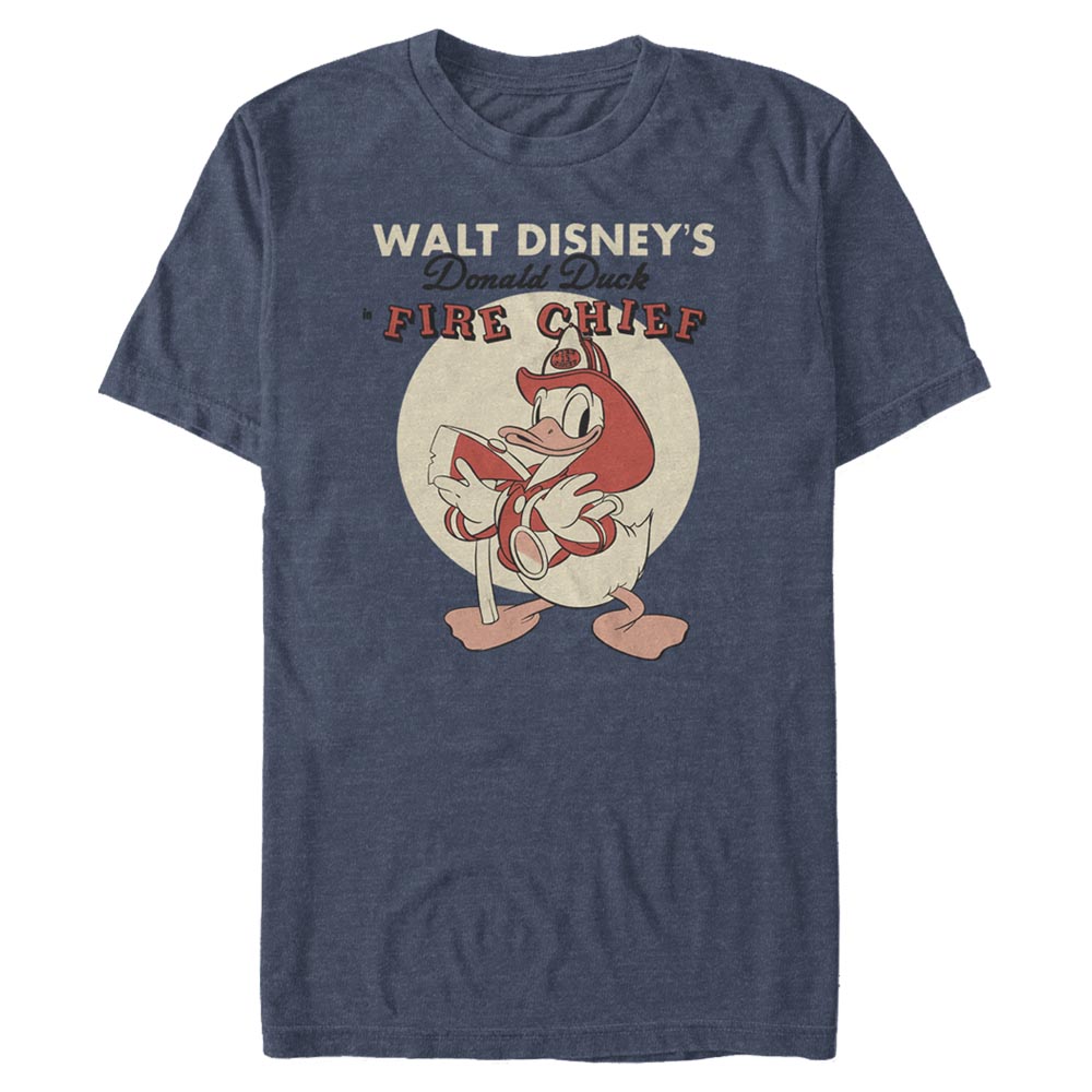 Disney - Mickey Mouse - Donald Duck Vintage Fireman Donald - Homme T-shirt