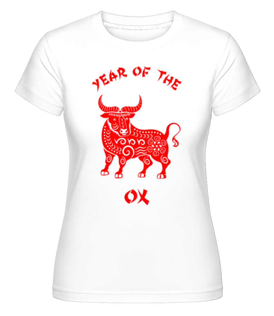 Chinese Zodiac Year Of The Ox ·  T-shirt Shirtinator femme