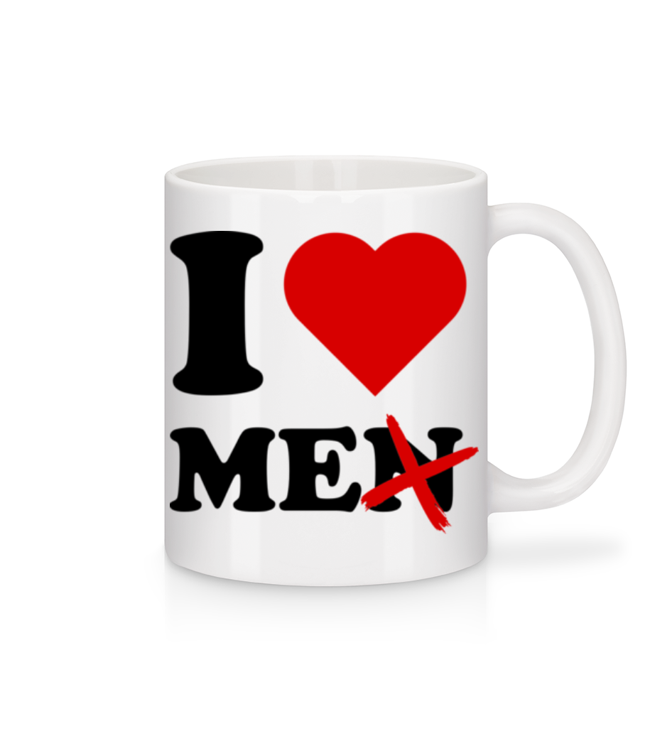I Love Me · Mug en céramique blanc