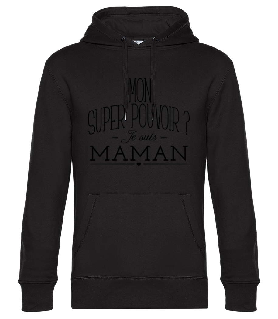 Super Pouvoir Maman · Sweat à capuche standard homme