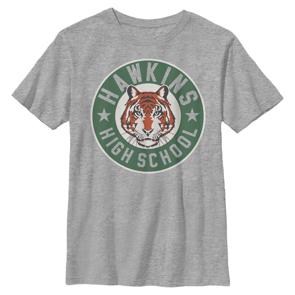 Netflix - Stranger Things - Hawkins High Tiger Emblem - Enfant T-shirt
