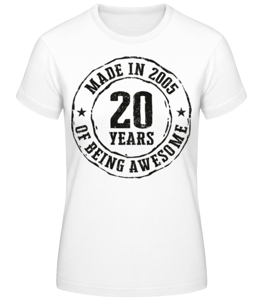 Made In 2005 · T-shirt standard Femme