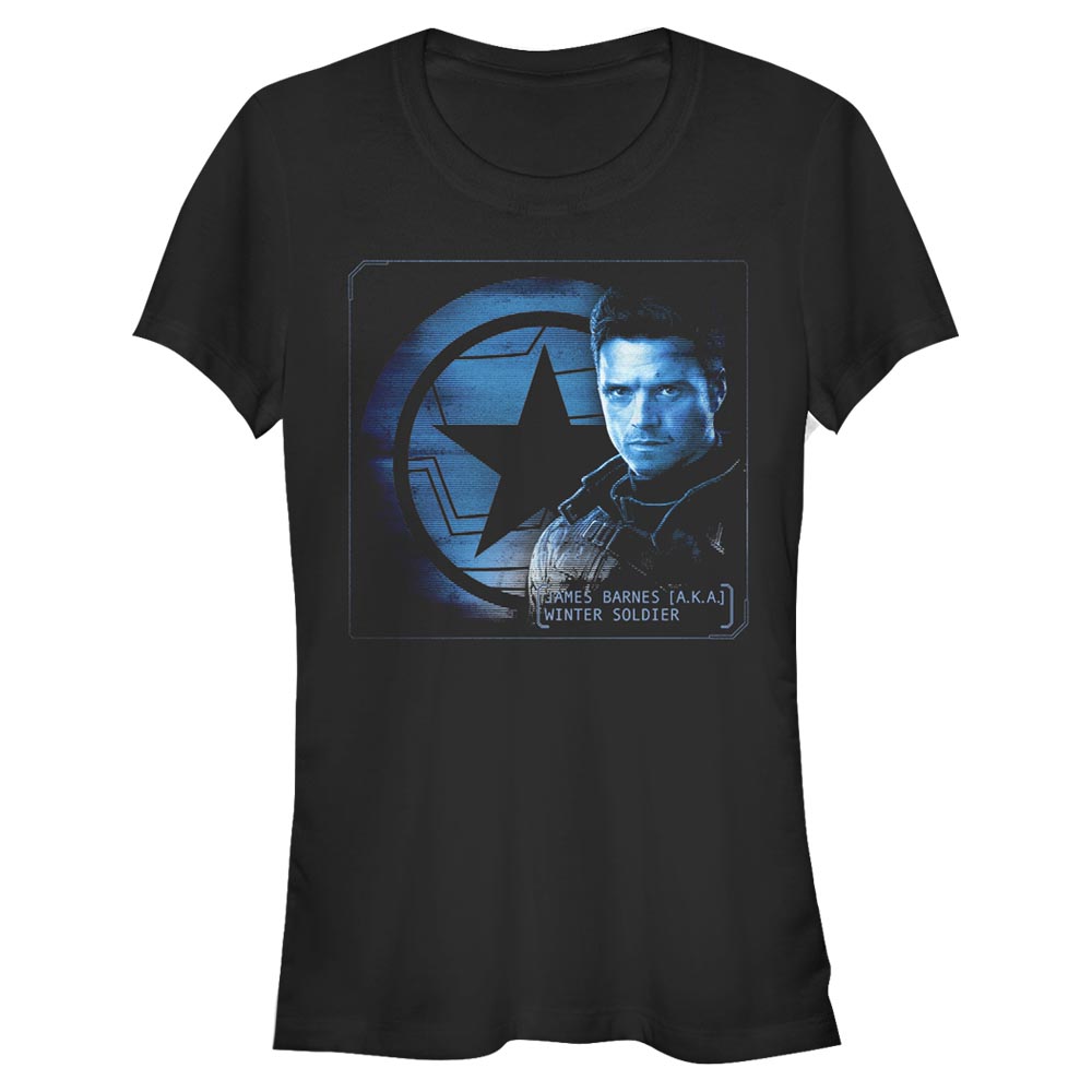 Marvel - Falcon et le soldat de l'hiver - Bucky Barnes Shield - Femme T-shirt