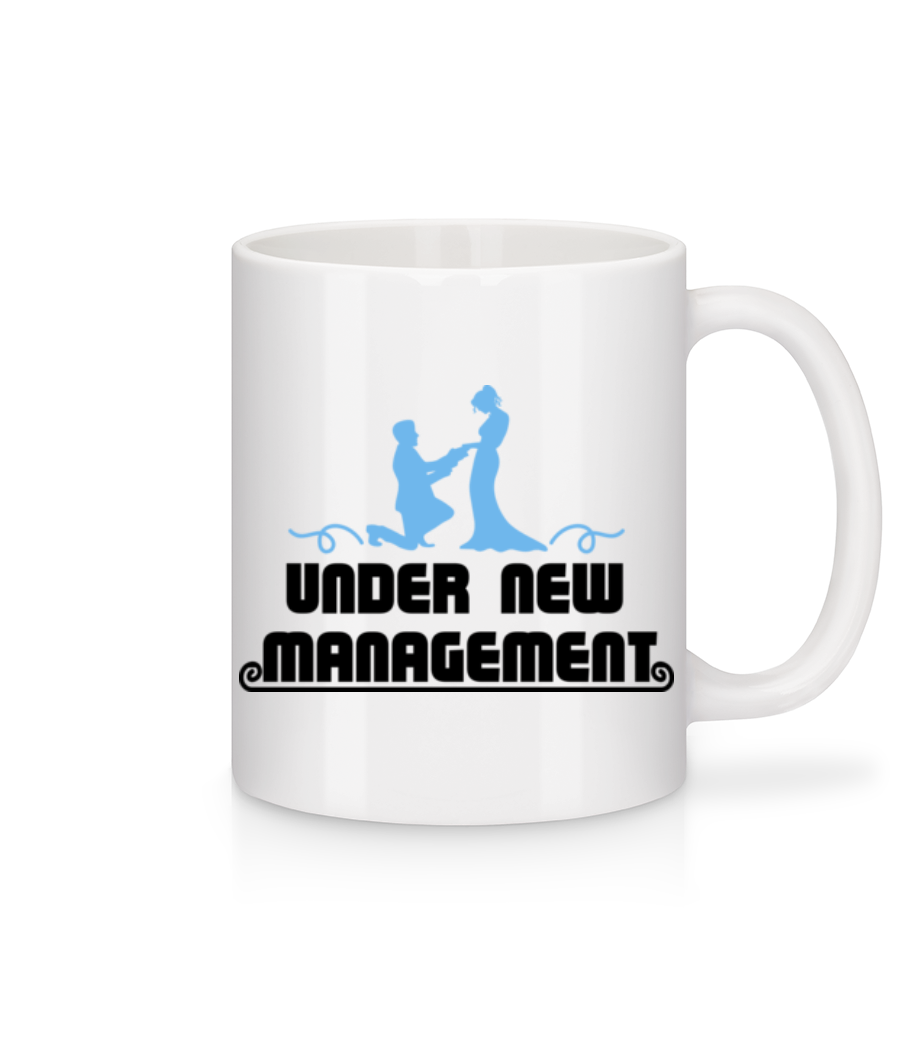 Mariage Under New Management · Mug en céramique blanc