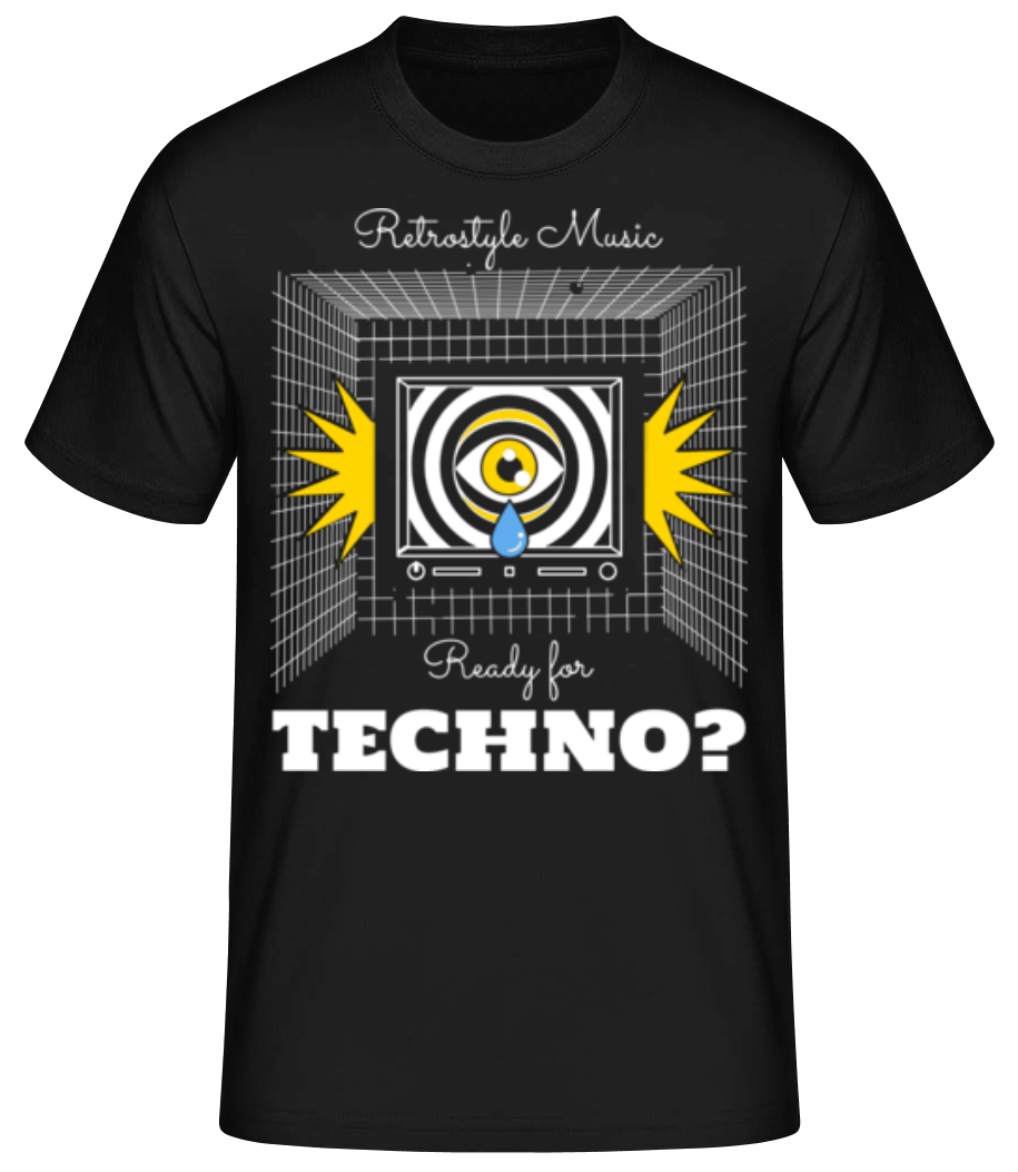 Ready For Techno · Männer Basic T-Shirt