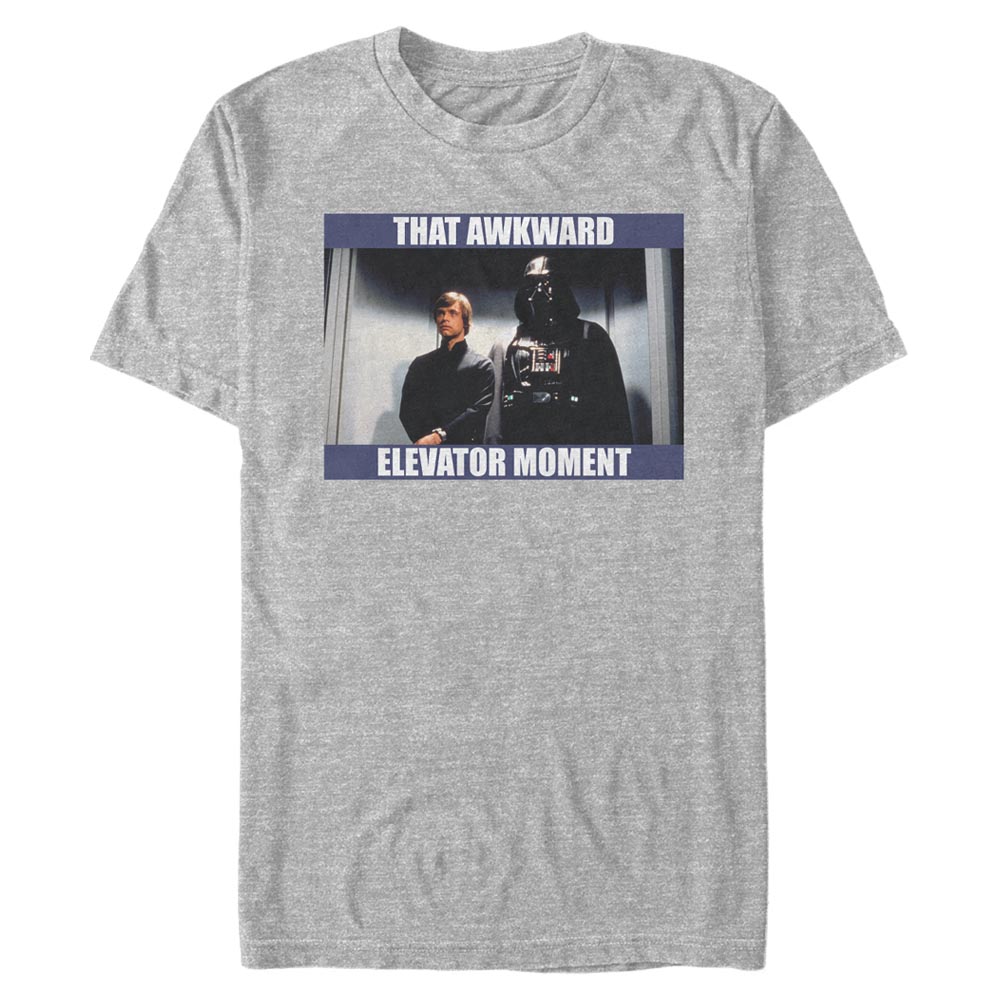 Star Wars - Luke & Vader Awkward Elevator Moment - Männer T-Shirt