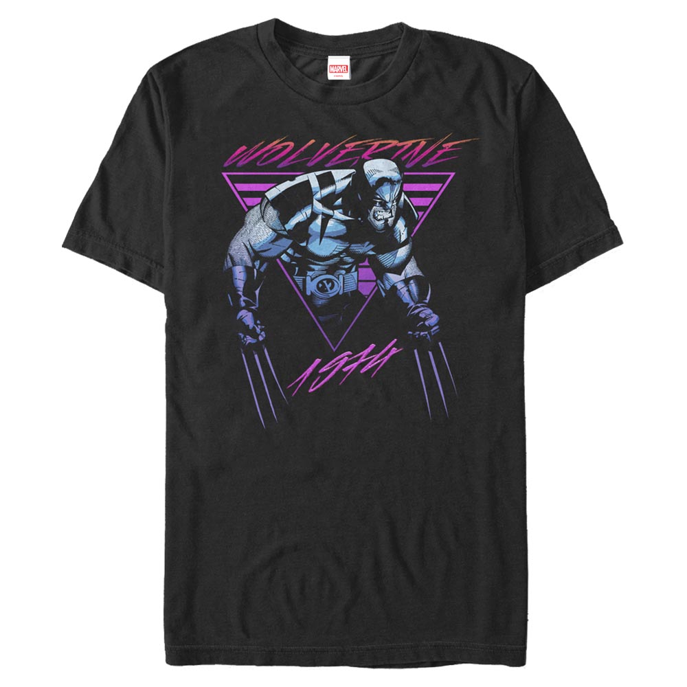 Marvel - X-Men - Wolverine Neon Logan - Homme T-shirt