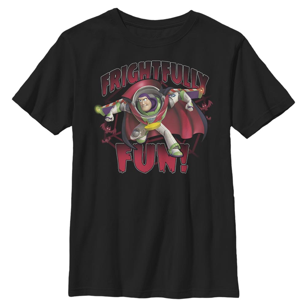 Aperçu: Pixar - Toy Story - Photo de groupe Frightfully Fun - Enfant T-shirt - Noir - Devant