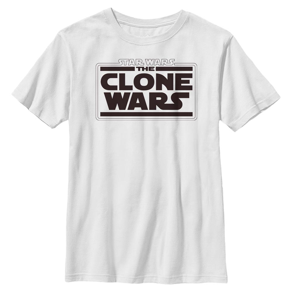 Star Wars - The Clone Wars - Logo Clone Wars - Kinder T-Shirt