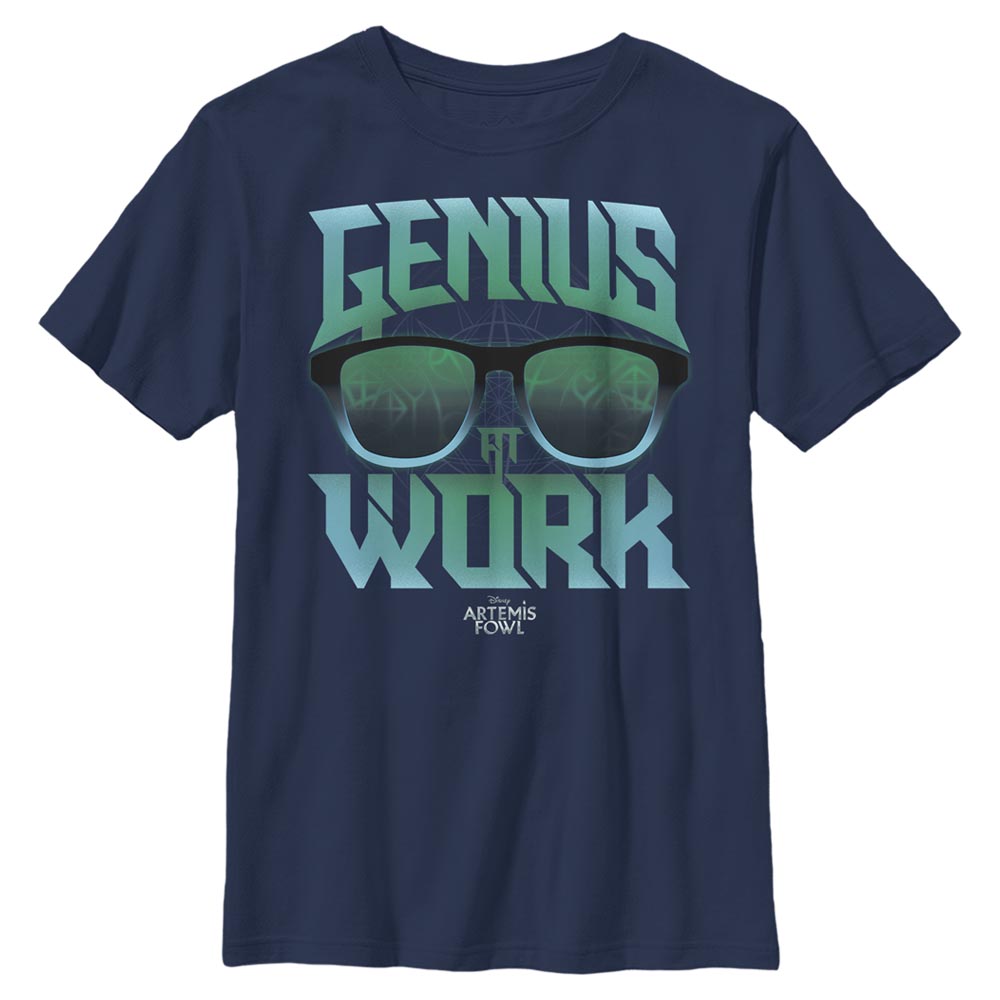 Disney Classics - Artemis Fowl - Texte Genius Working - Enfant T-shirt