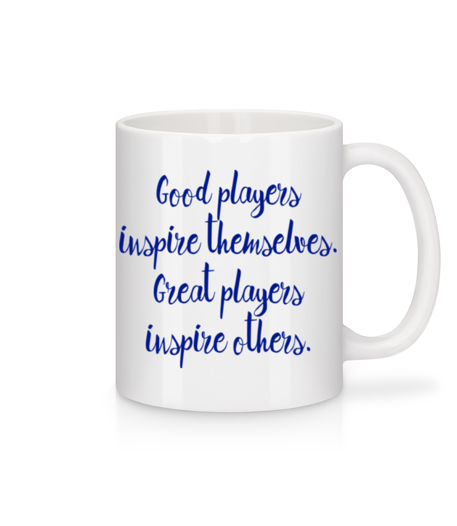 Great Players · Mug en céramique blanc