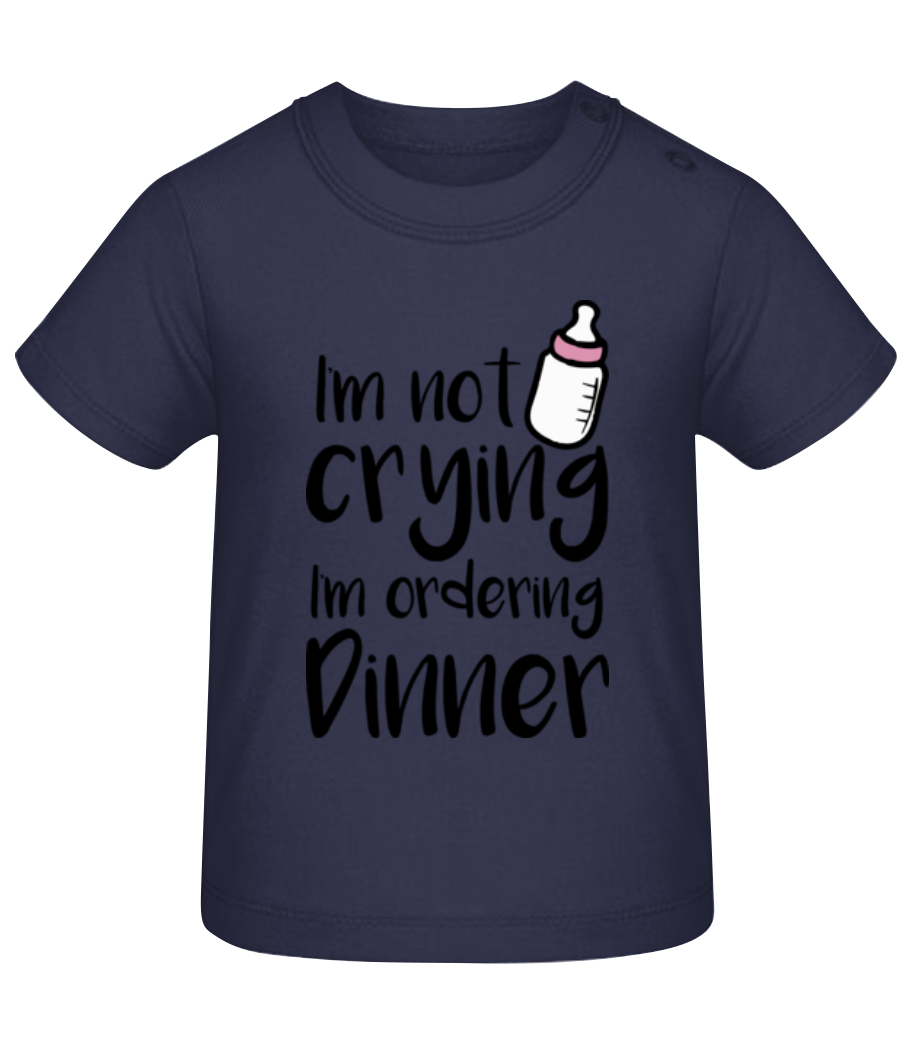 I'm Not Crying · T-shirt Bio Bébé