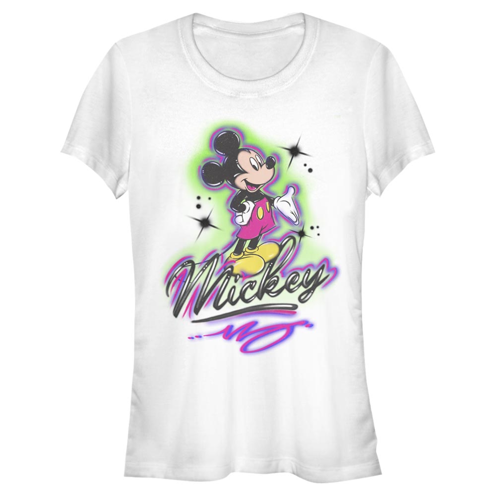 Disney - Mickey Mouse - Mickey Airbrush - Femme T-shirt