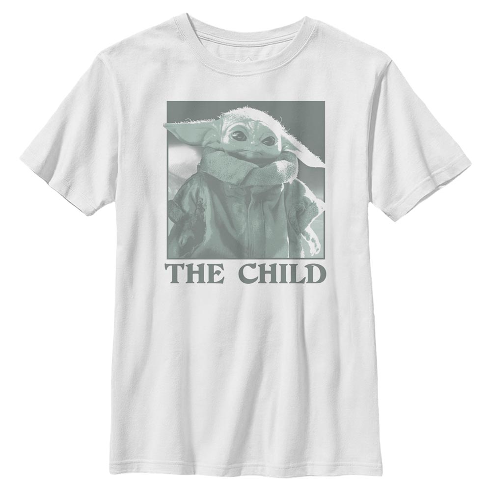 Star Wars - The Mandalorian - L'Enfant Monochrome - Enfant T-shirt