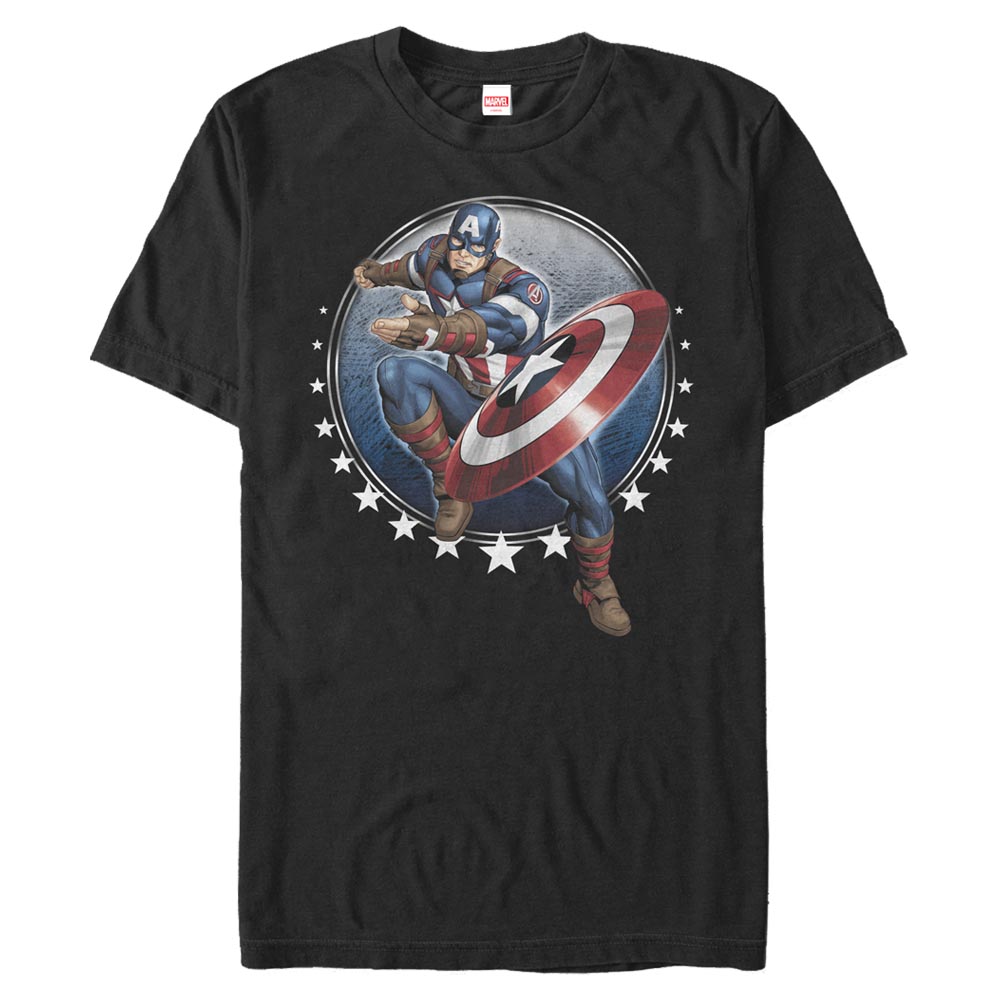 Marvel - Captain America Captain Toss - Homme T-shirt