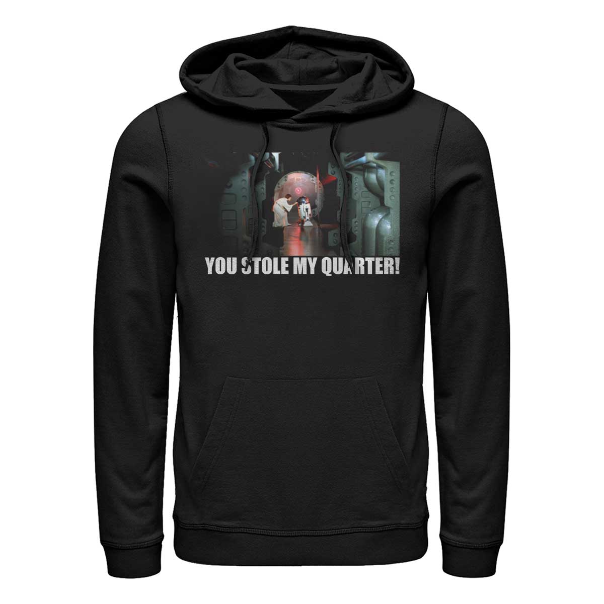 Star Wars - Princesse Leia & R2-D2 Quarter Stealer - Unisex Sweat à capuche