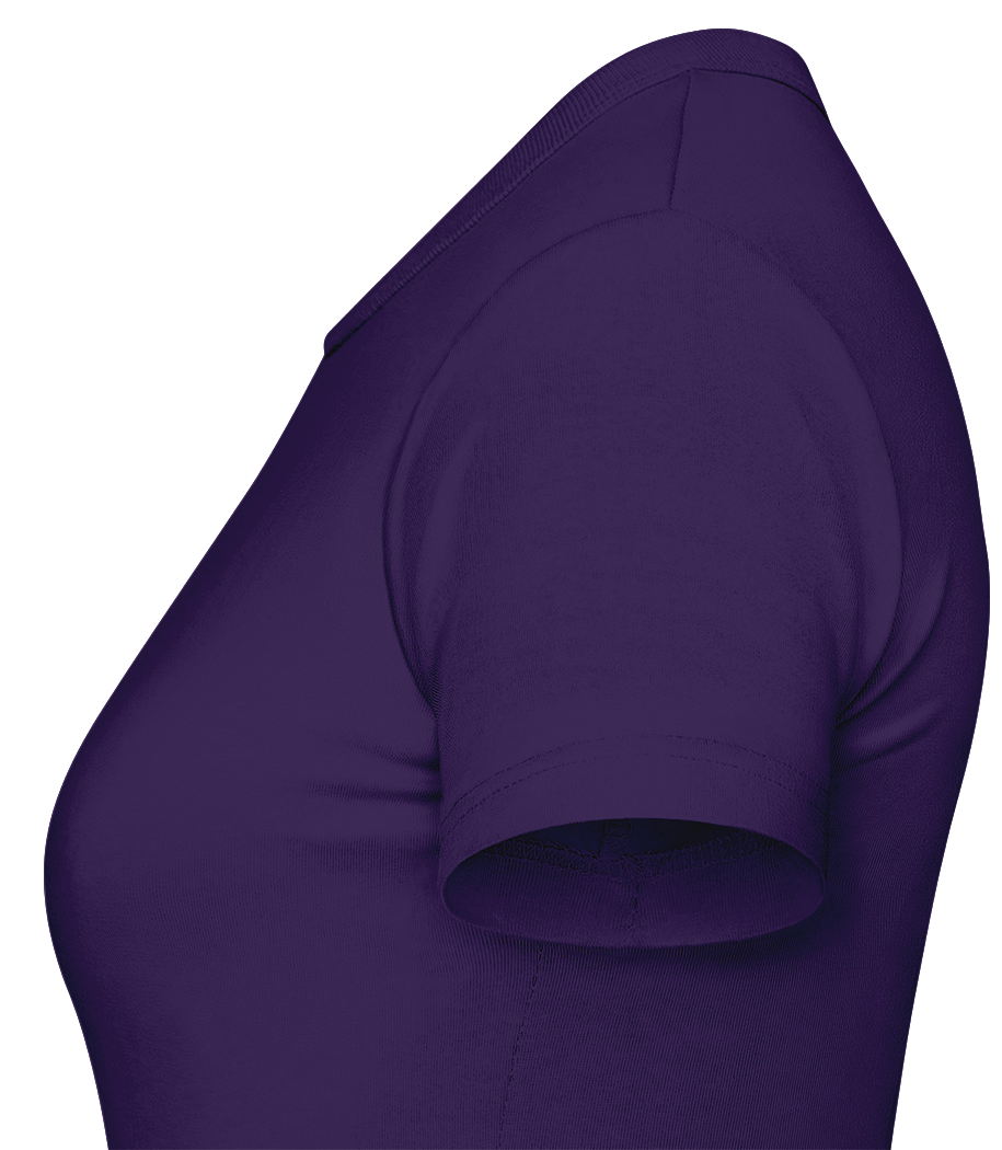 Aperçu: Disney - Les Méchants Disney - Ursula - Femme T-shirt - Pourpre - Gauche