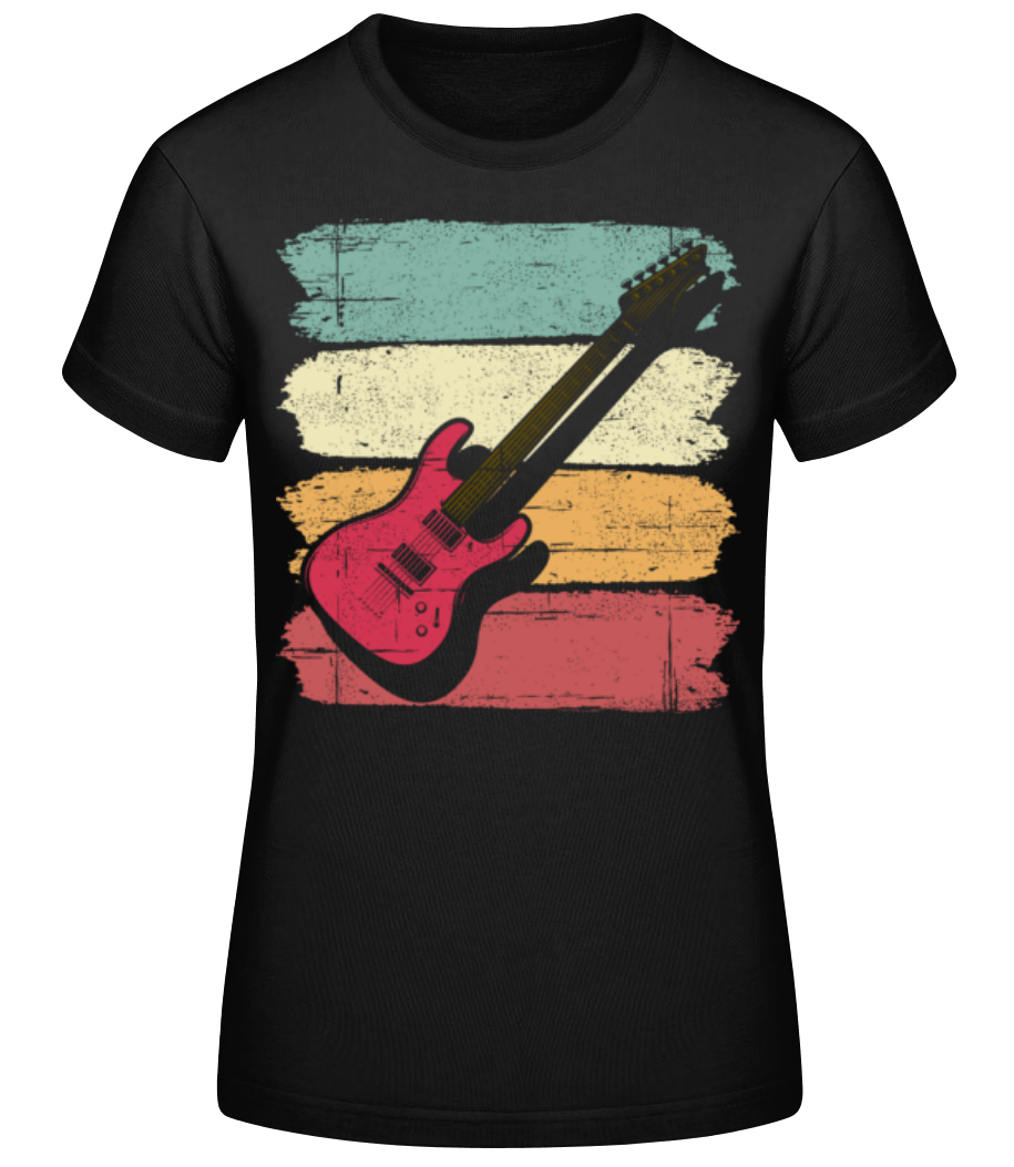 Guitare Rétro · T-shirt standard Femme