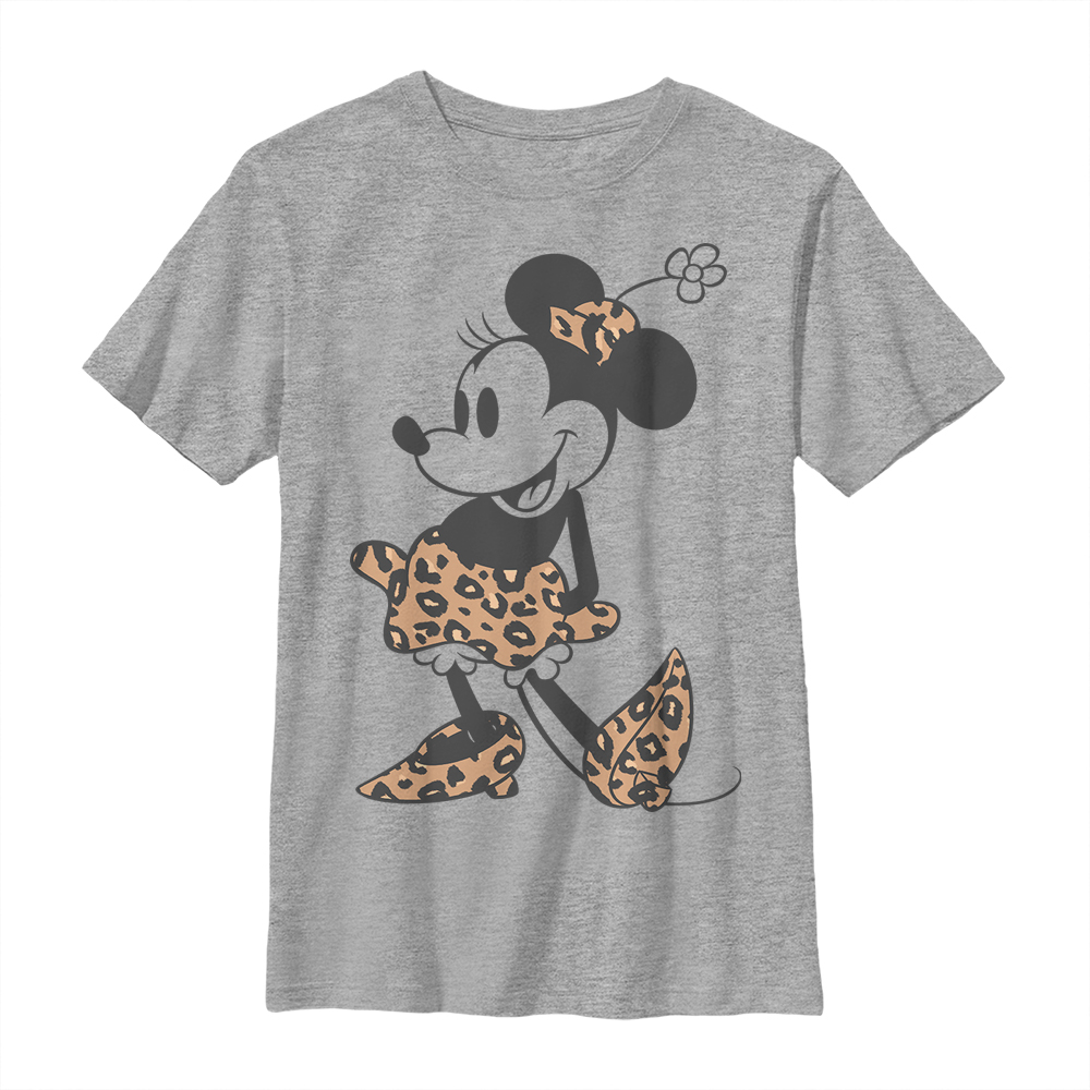 Disney Classics - Mickey Mouse - Minnie Mouse Leopard Mouse - Enfant T-shirt