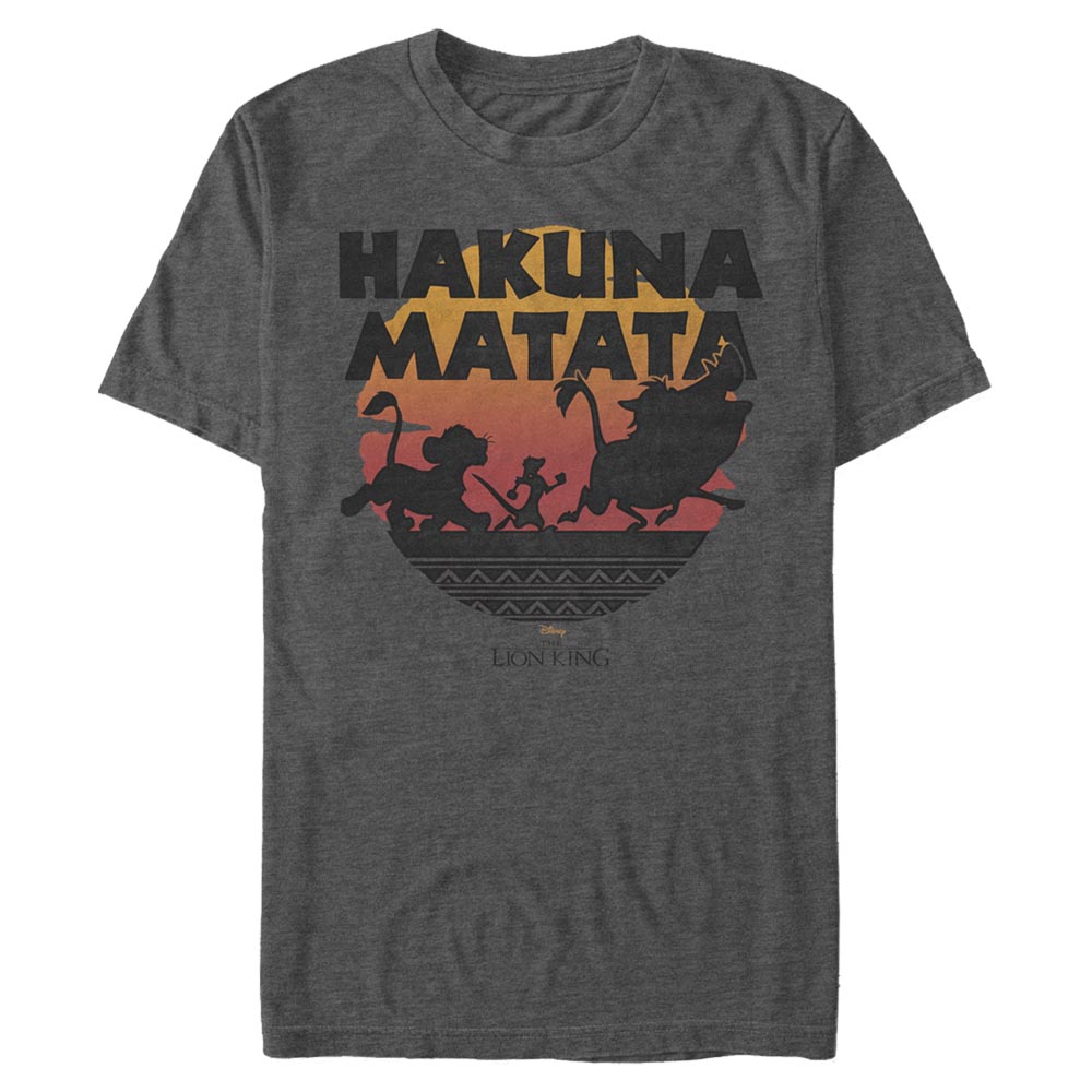 Disney - Le Roi lion - Photo de groupe Hakuna Silos - Homme T-shirt