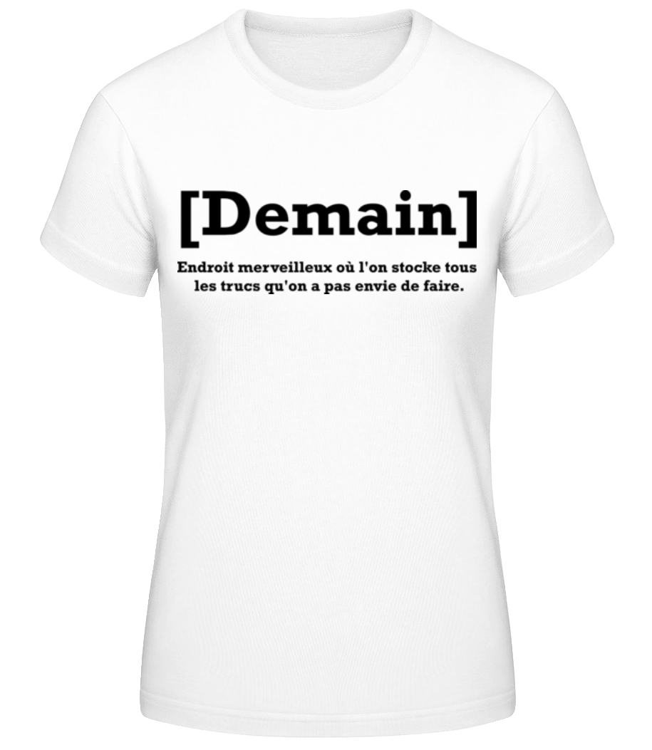Demain · T-shirt standard Femme