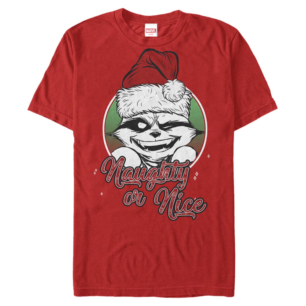Marvel - Les Gardiens de la Galaxie - Rocket Greetings - Christmas - Homme T-shirt