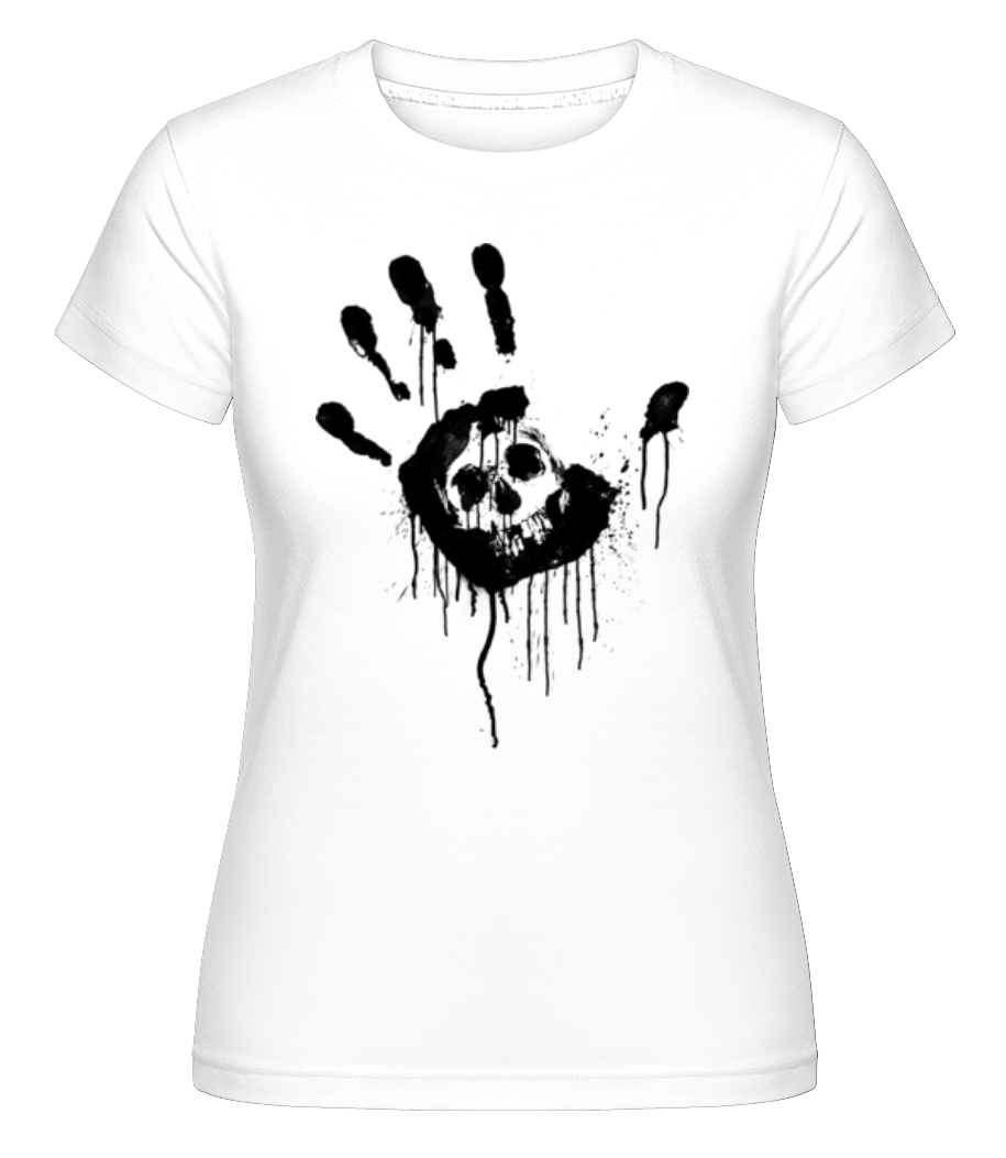 Skull Black Hand ·  T-shirt Shirtinator femme