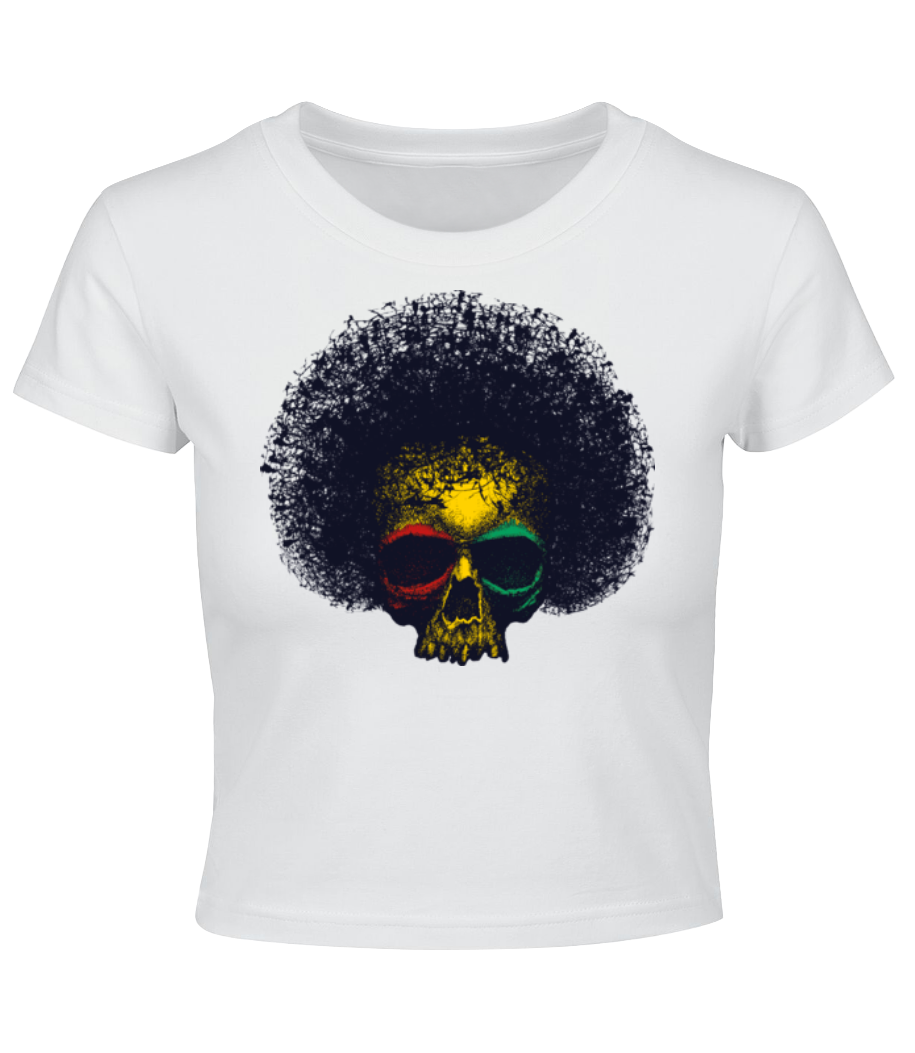 Crâne Reggae · Crop top