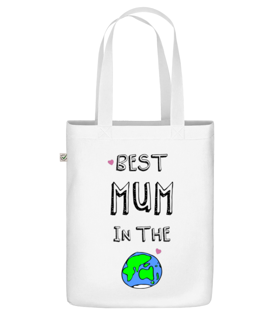 Worlds Best Mum · Sac en toile bio