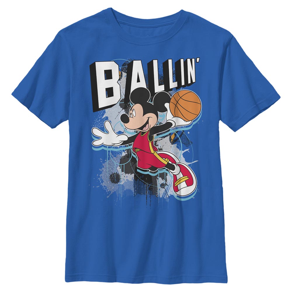 Disney Classics - Mickey Mouse - Mickey Mouse Mickey Ballin - Enfant T-shirt
