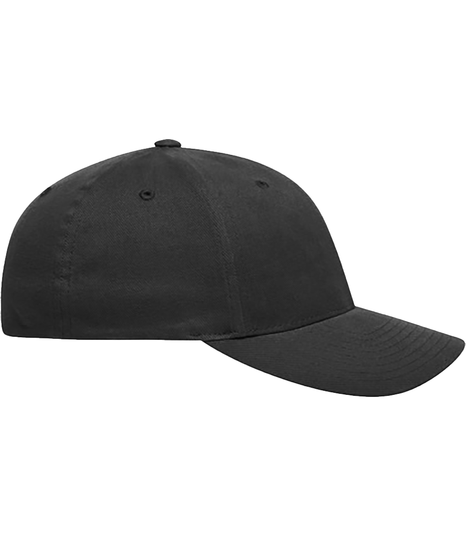 Aperçu: Casquette de baseball FlexFit - Noir - Droite