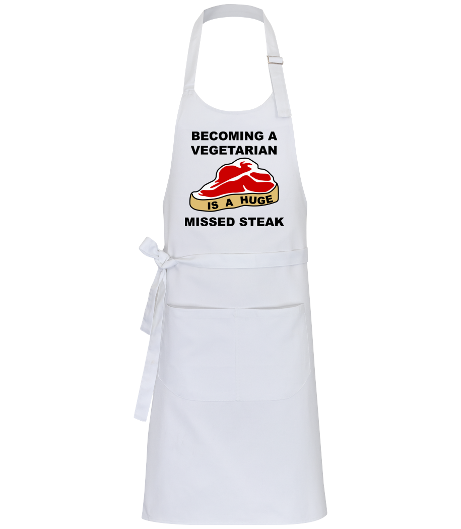 Becoming A Vegetarian Is A Huge Missed Steak · Tablier professionnel