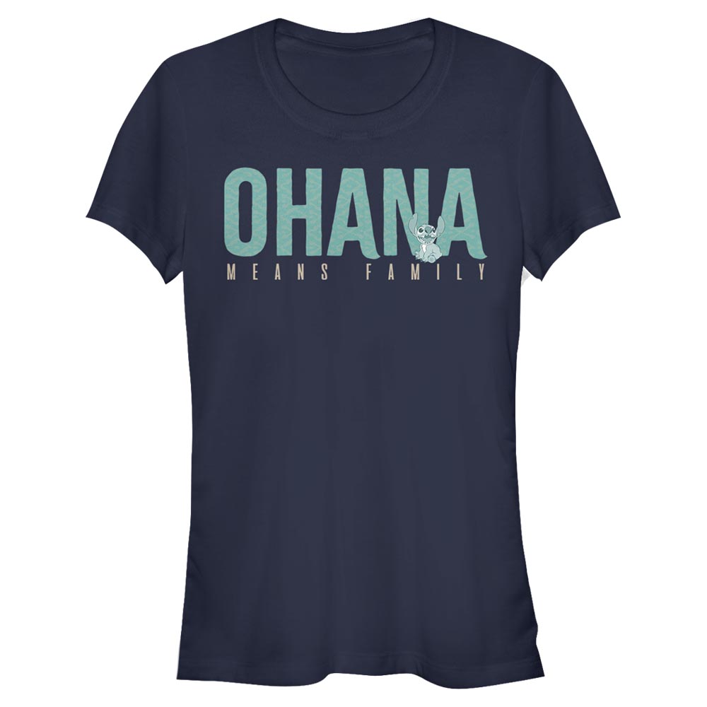 Disney Classics - Lilo & Stitch - Lilo et Stitch Ohana Bold - Femme T-shirt