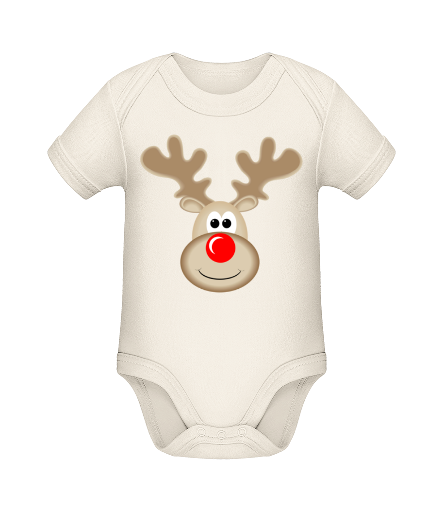Renne Logo · Body manches courtes bio