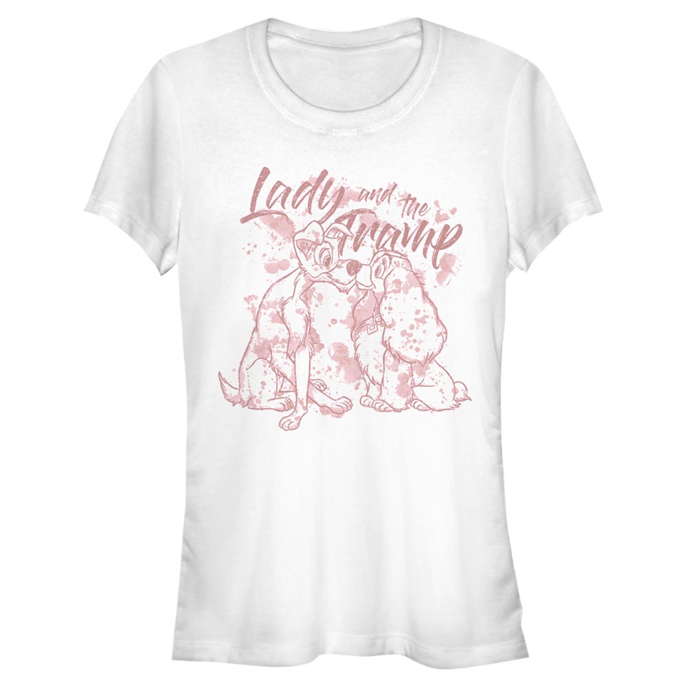 Disney Classics - La Belle et le Clochard - La Belle et le Clochard Lady Tramp Lineart - Femme T-shirt